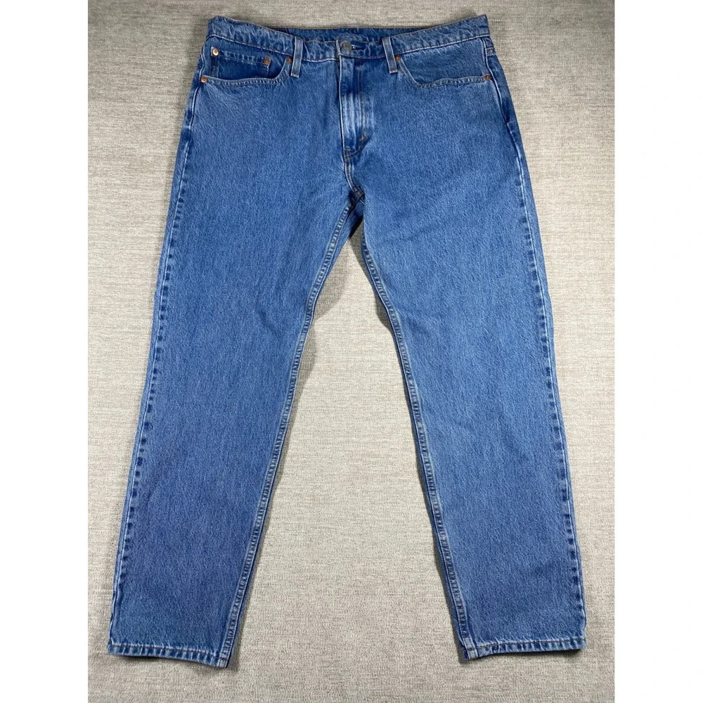 Levis Hi-Ball Jeans Mens 36x30 Blue Denim Tapered Leg Stretch